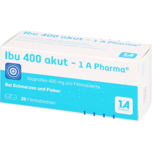 IBU 400 akut-1A Pharma Filmtabletten IBU 400 akut-1A Pharma Filmtabletten