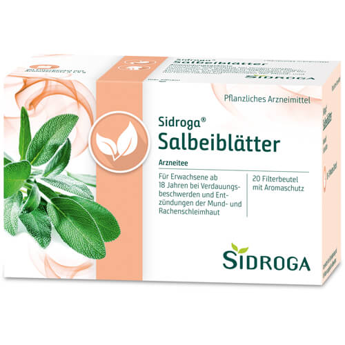 SIDROGA Salbeiblätter Tee Filterbeutel SIDROGA Salbeiblätter Tee Filterbeutel