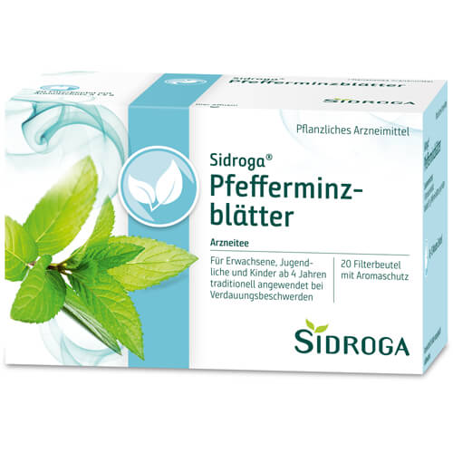 SIDROGA Pfefferminzblätter Tee Filterbeutel SIDROGA Pfefferminzblätter Tee Filterbeutel