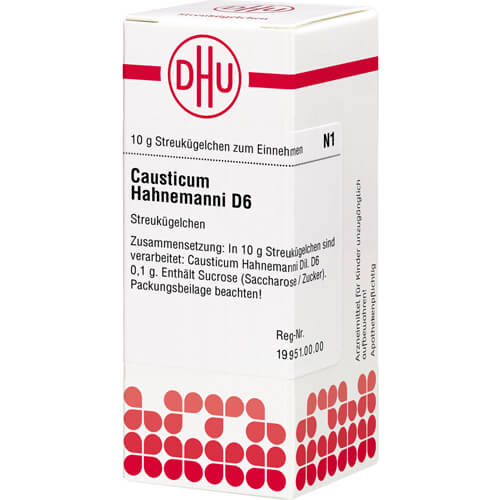 CAUSTICUM HAHNEMANNI D 6 Globuli CAUSTICUM HAHNEMANNI D 6 Globuli