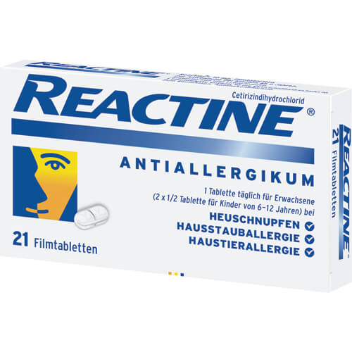 REACTINE Filmtabletten REACTINE Filmtabletten