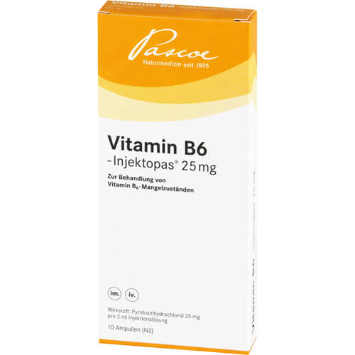 VITAMIN B6-INJEKTOPAS 25 mg Injektionslösung VITAMIN B6-INJEKTOPAS 25 mg Injektionslösung