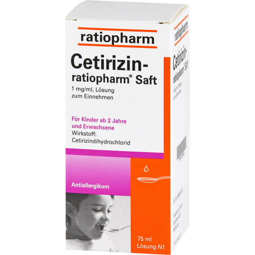 CETIRIZIN-ratiopharm Saft CETIRIZIN-ratiopharm Saft