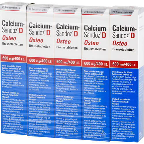 CALCIUM SANDOZ D Osteo Brausetabletten CALCIUM SANDOZ D Osteo Brausetabletten