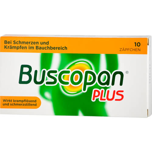 BUSCOPAN plus 10 mg/800 mg Suppositorien BUSCOPAN plus 10 mg/800 mg Suppositorien