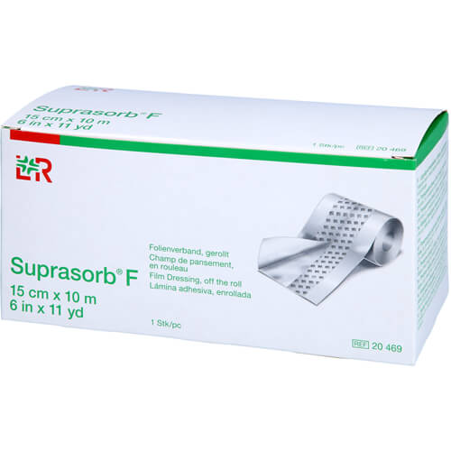 SUPRASORB F Folien-Wundverb.15 cmx10 m unste.Rolle SUPRASORB F Folien-Wundverb.15 cmx10 m unste.Rolle