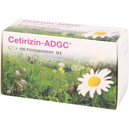 CETIRIZIN ADGC Filmtabletten CETIRIZIN ADGC Filmtabletten
