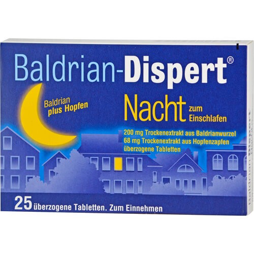 BALDRIAN DISPERT Nacht zum Einschlafen üb.Tabl. BALDRIAN DISPERT Nacht zum Einschlafen üb.Tabl.