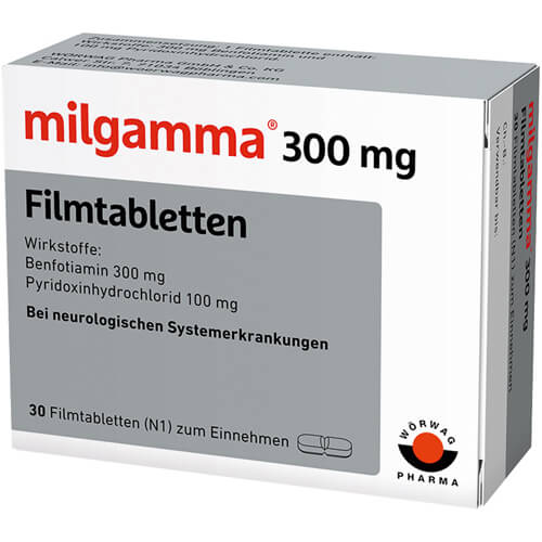 MILGAMMA 300 mg Filmtabletten MILGAMMA 300 mg Filmtabletten