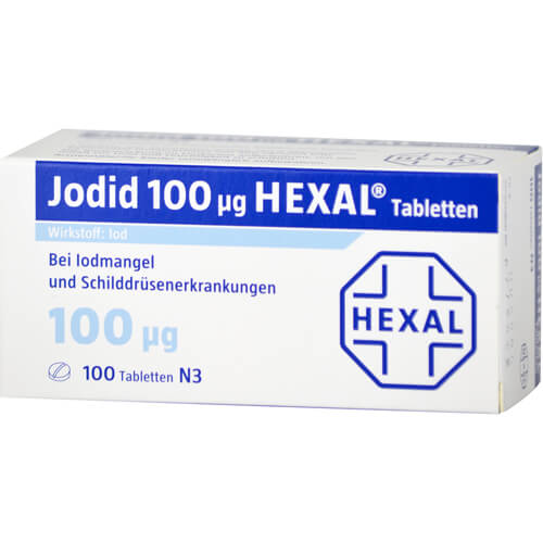 JODID 100 HEXAL Tabletten JODID 100 HEXAL Tabletten