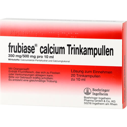 FRUBIASE CALCIUM T Trinkampullen FRUBIASE CALCIUM T Trinkampullen