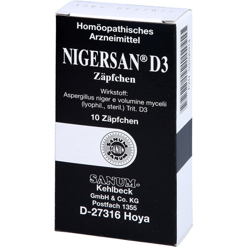 NIGERSAN D 3 Zäpfchen NIGERSAN D 3 Zäpfchen