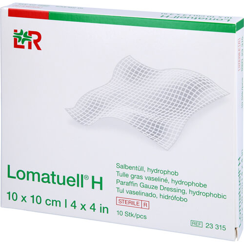 LOMATUELL H Salbentüll 10x10 cm steril LOMATUELL H Salbentüll 10x10 cm steril