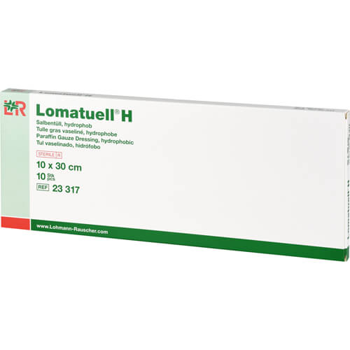 LOMATUELL H Salbentüll 10x30 cm steril LOMATUELL H Salbentüll 10x30 cm steril