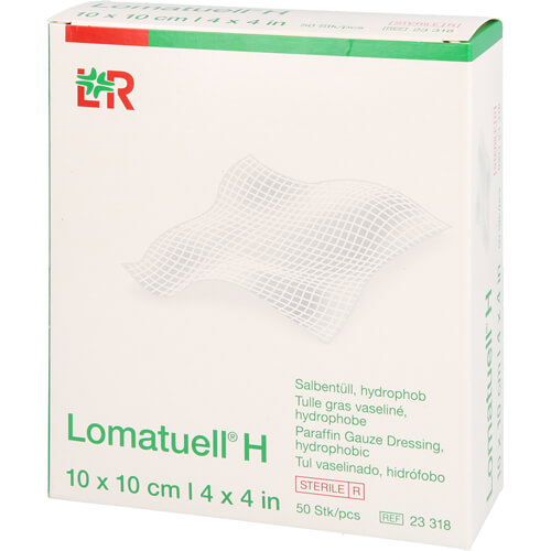 LOMATUELL H Salbentüll 10x10 cm steril LOMATUELL H Salbentüll 10x10 cm steril