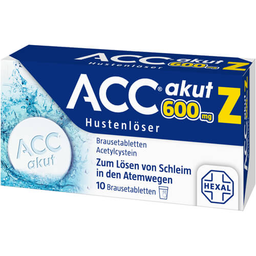 ACC akut 600 Z Hustenlöser Brausetabletten ACC akut 600 Z Hustenlöser Brausetabletten