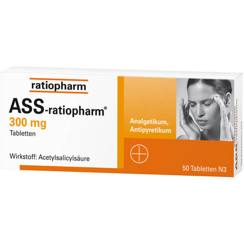 ASS-ratiopharm 300 mg Tabletten ASS-ratiopharm 300 mg Tabletten