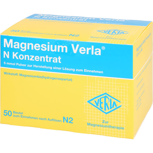 MAGNESIUM VERLA N Konzentrat Plv.z.H.e.L.z.Einn. MAGNESIUM VERLA N Konzentrat Plv.z.H.e.L.z.Einn.