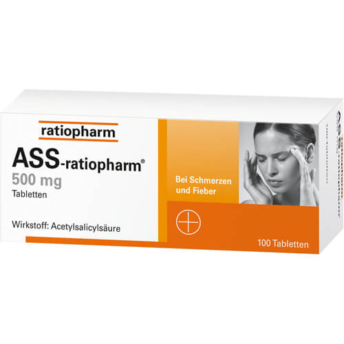 ASS-ratiopharm 500 mg Tabletten ASS-ratiopharm 500 mg Tabletten