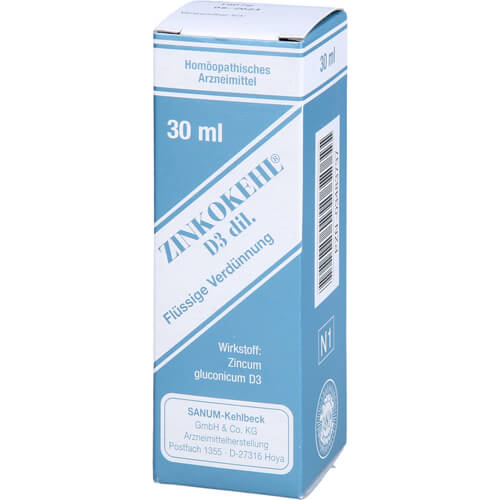 ZINKOKEHL D 3 Tropfen ZINKOKEHL D 3 Tropfen