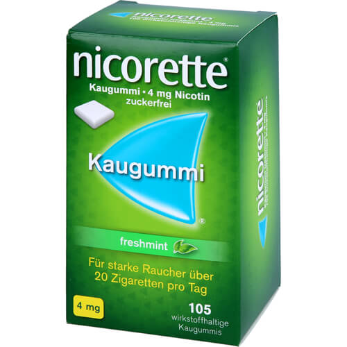 NICORETTE Kaugummi 4 mg freshmint NICORETTE Kaugummi 4 mg freshmint