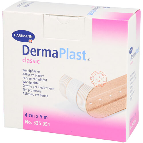 DERMAPLAST CLASSIC Wundpflaster 4 cmx5 m DERMAPLAST CLASSIC Wundpflaster 4 cmx5 m