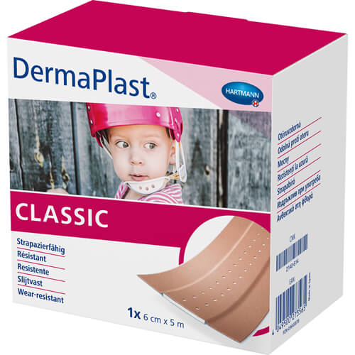 DERMAPLAST CLASSIC Wundpflaster 6 cmx5 m DERMAPLAST CLASSIC Wundpflaster 6 cmx5 m