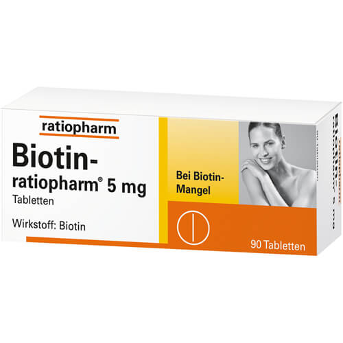 BIOTIN-RATIOPHARM 5 mg Tabletten BIOTIN-RATIOPHARM 5 mg Tabletten