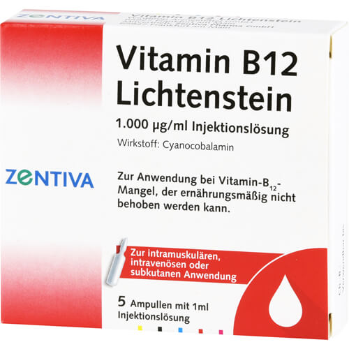 VITAMIN B12 1.000 μg Lichtenstein Ampullen VITAMIN B12 1.000 μg Lichtenstein Ampullen