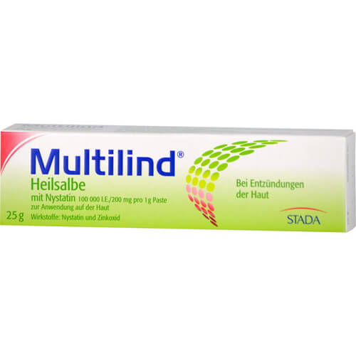 MULTILIND Heilsalbe m.Nystatin u.Zinkoxid MULTILIND Heilsalbe m.Nystatin u.Zinkoxid