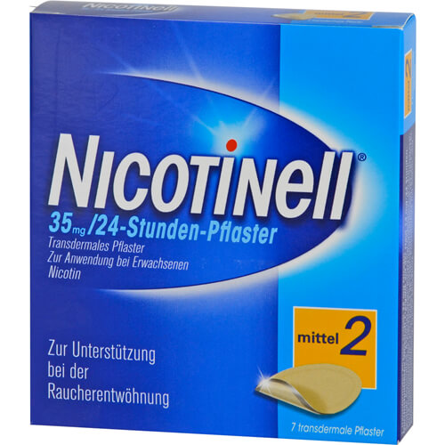 NICOTINELL 14 mg/24-Stunden-Pflaster 35mg NICOTINELL 14 mg/24-Stunden-Pflaster 35mg