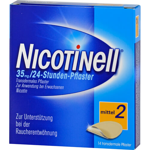NICOTINELL 14 mg/24-Stunden-Pflaster 35mg NICOTINELL 14 mg/24-Stunden-Pflaster 35mg