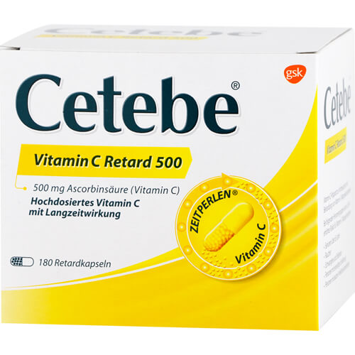 CETEBE Vitamin C Retardkapseln 500 mg CETEBE Vitamin C Retardkapseln 500 mg