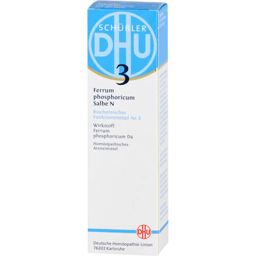 BIOCHEMIE DHU 3 Ferrum phosphoricum N D 4 Salbe BIOCHEMIE DHU 3 Ferrum phosphoricum N D 4 Salbe