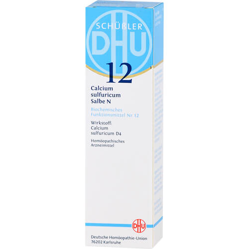 BIOCHEMIE DHU 12 Calcium sulfuricum N D 4 Salbe BIOCHEMIE DHU 12 Calcium sulfuricum N D 4 Salbe