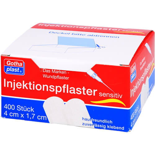 GOTHAPLAST Injektionspfl.sensitiv 1,7x4 cm GOTHAPLAST Injektionspfl.sensitiv 1,7x4 cm