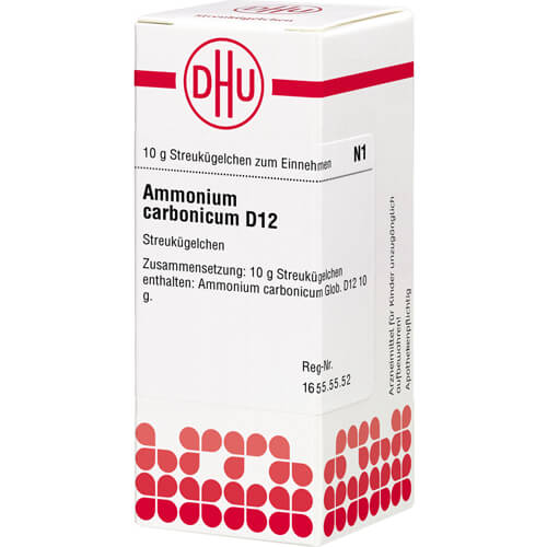 AMMONIUM CARBONICUM D 12 Globuli AMMONIUM CARBONICUM D 12 Globuli