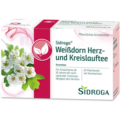 SIDROGA Weißdorn Herz- und Kreislauftee Filterb. SIDROGA Weißdorn Herz- und Kreislauftee Filterb.