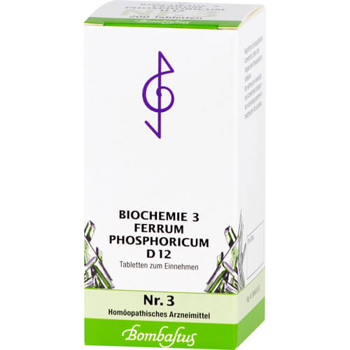BIOCHEMIE 3 Ferrum phosphoricum D 12 Tabletten BIOCHEMIE 3 Ferrum phosphoricum D 12 Tabletten