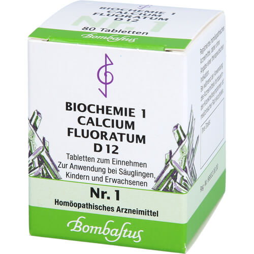 BIOCHEMIE 1 Calcium fluoratum D 12 Tabletten BIOCHEMIE 1 Calcium fluoratum D 12 Tabletten