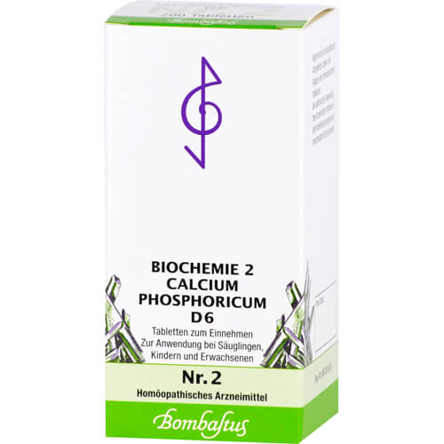 BIOCHEMIE 2 Calcium phosphoricum D 6 Tabletten BIOCHEMIE 2 Calcium phosphoricum D 6 Tabletten