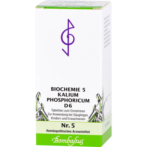 BIOCHEMIE 5 Kalium phosphoricum D 6 Tabletten BIOCHEMIE 5 Kalium phosphoricum D 6 Tabletten