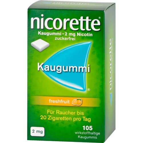 NICORETTE Kaugummi 2 mg freshfruit NICORETTE Kaugummi 2 mg freshfruit