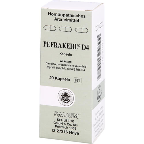 PEFRAKEHL D 4 Kapseln PEFRAKEHL D 4 Kapseln