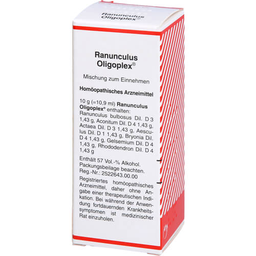 RANUNCULUS OLIGOPLEX Liquidum RANUNCULUS OLIGOPLEX Liquidum