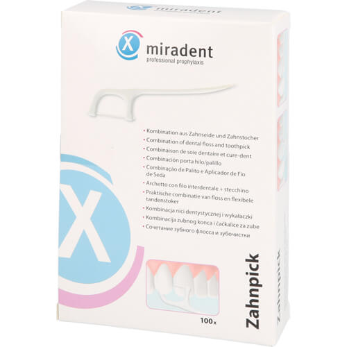 MIRADENT Zahnseidensticks Zahnpick MIRADENT Zahnseidensticks Zahnpick