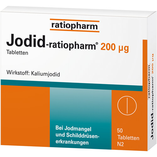 JODID-ratiopharm 200 μg Tabletten JODID-ratiopharm 200 μg Tabletten