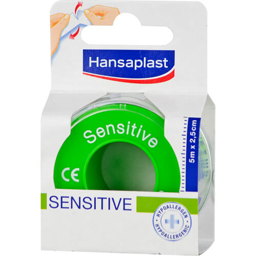 HANSAPLAST Fixierpfl.Sensitive 2,5 cmx5 m HANSAPLAST Fixierpfl.Sensitive 2,5 cmx5 m