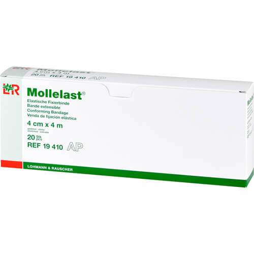 MOLLELAST Binden 4 cmx4 m weiß MOLLELAST Binden 4 cmx4 m weiß