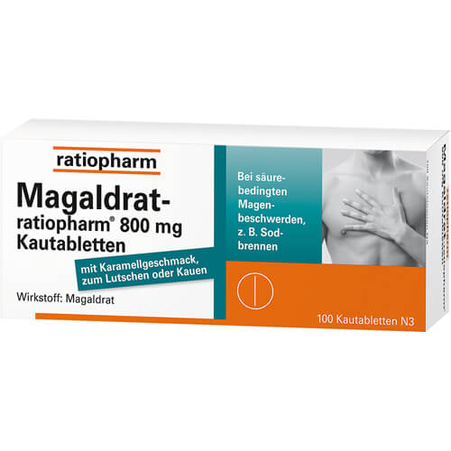 MAGALDRAT-ratiopharm 800 mg Tabletten MAGALDRAT-ratiopharm 800 mg Tabletten